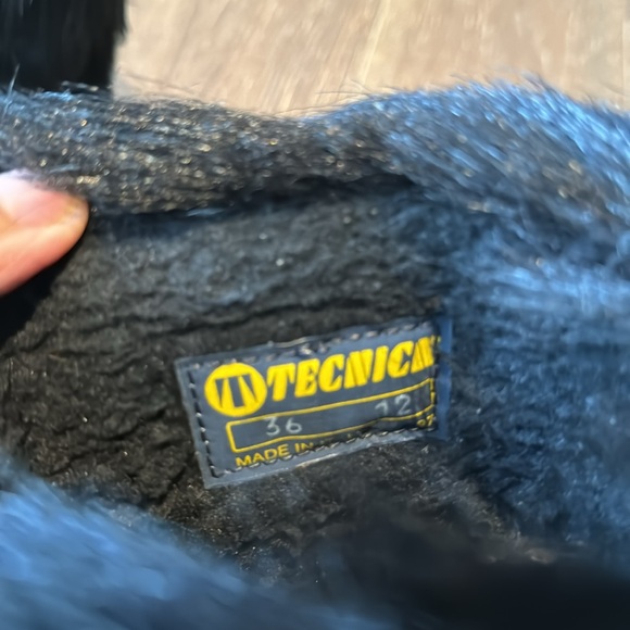 Tecnica Skandia Black Goat Real Fur Boots 6, 36 - Picture 4 of 9
